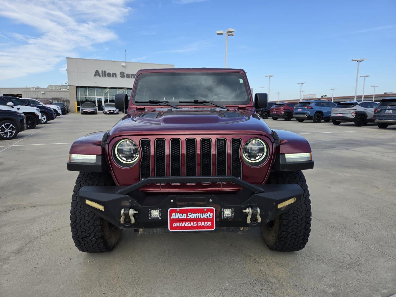 Used 2021 Snazzberry Pearlcoat Jeep Unlimited Rubicon image 8