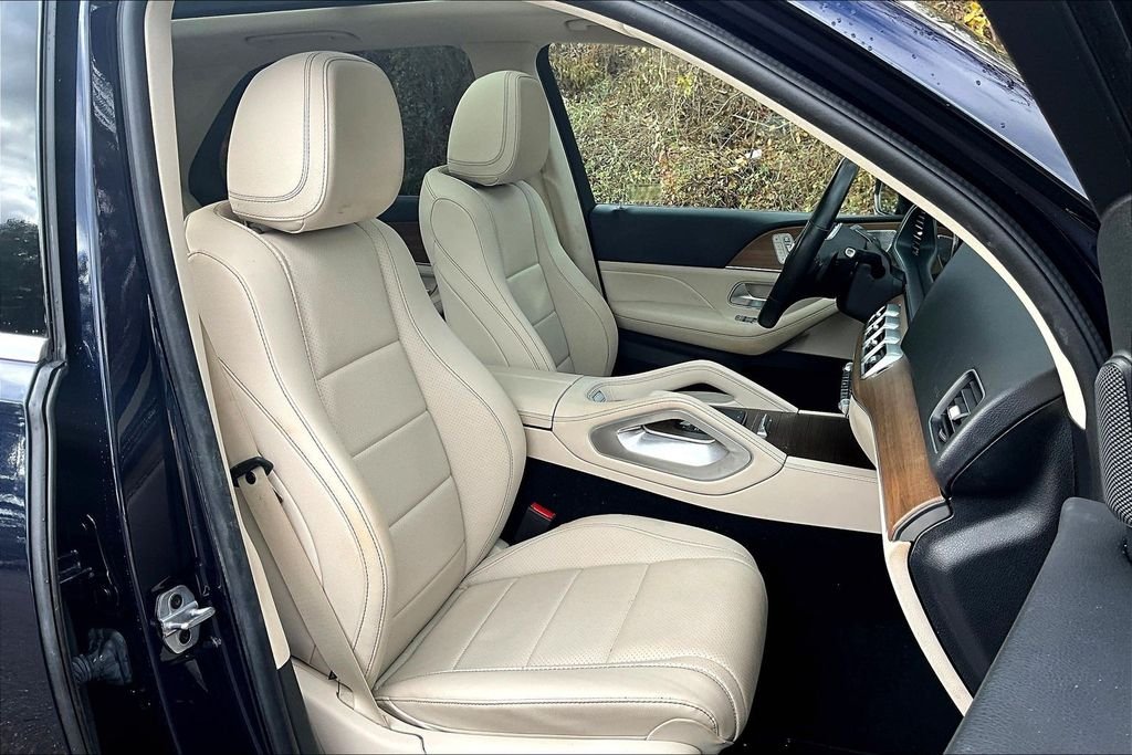 Certified Used 2022 Blue Mercedes-Benz GLE 350 image 7
