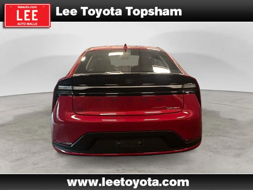 New 2025 Red Toyota SE image 4