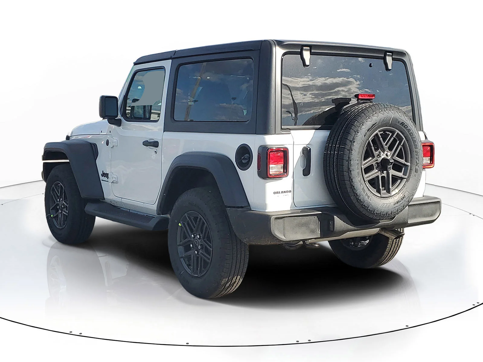 New 2026 Bright White Clearcoat Jeep Sport image 3