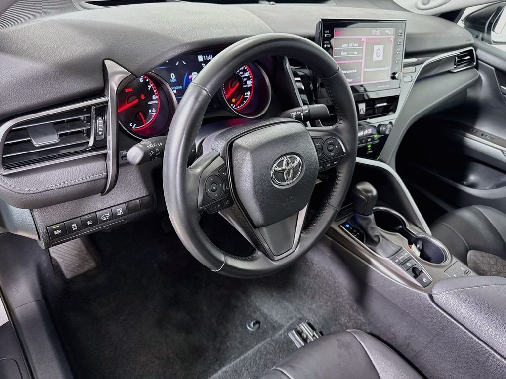 Used 2024 Celestial Silver Metallic Toyota XSE V6 image 9