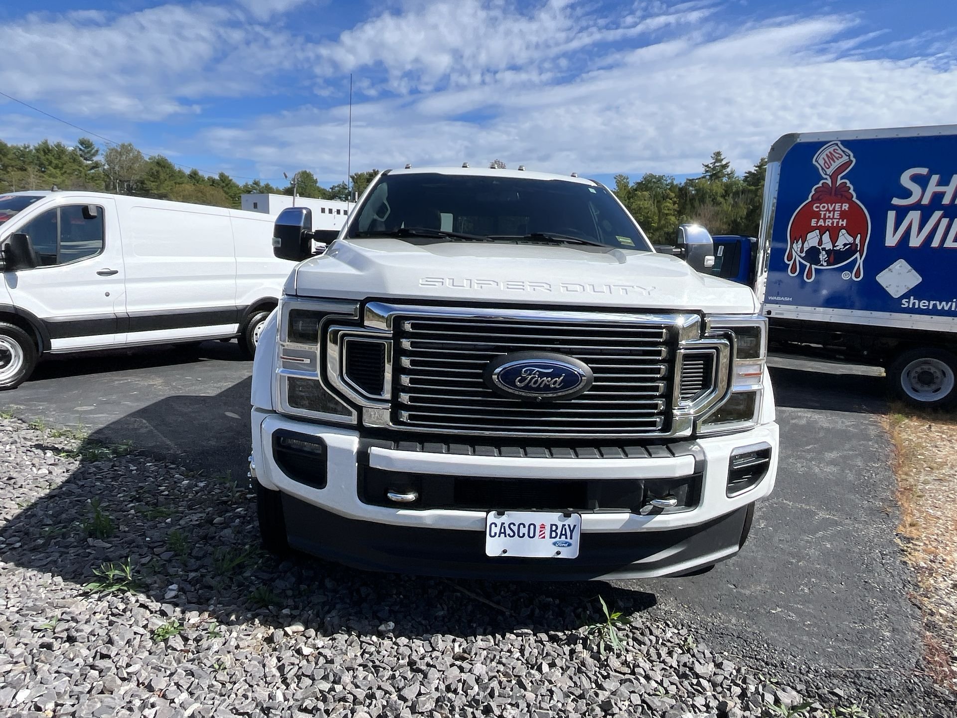 Used 2021 Star White Ford Platinum image 12