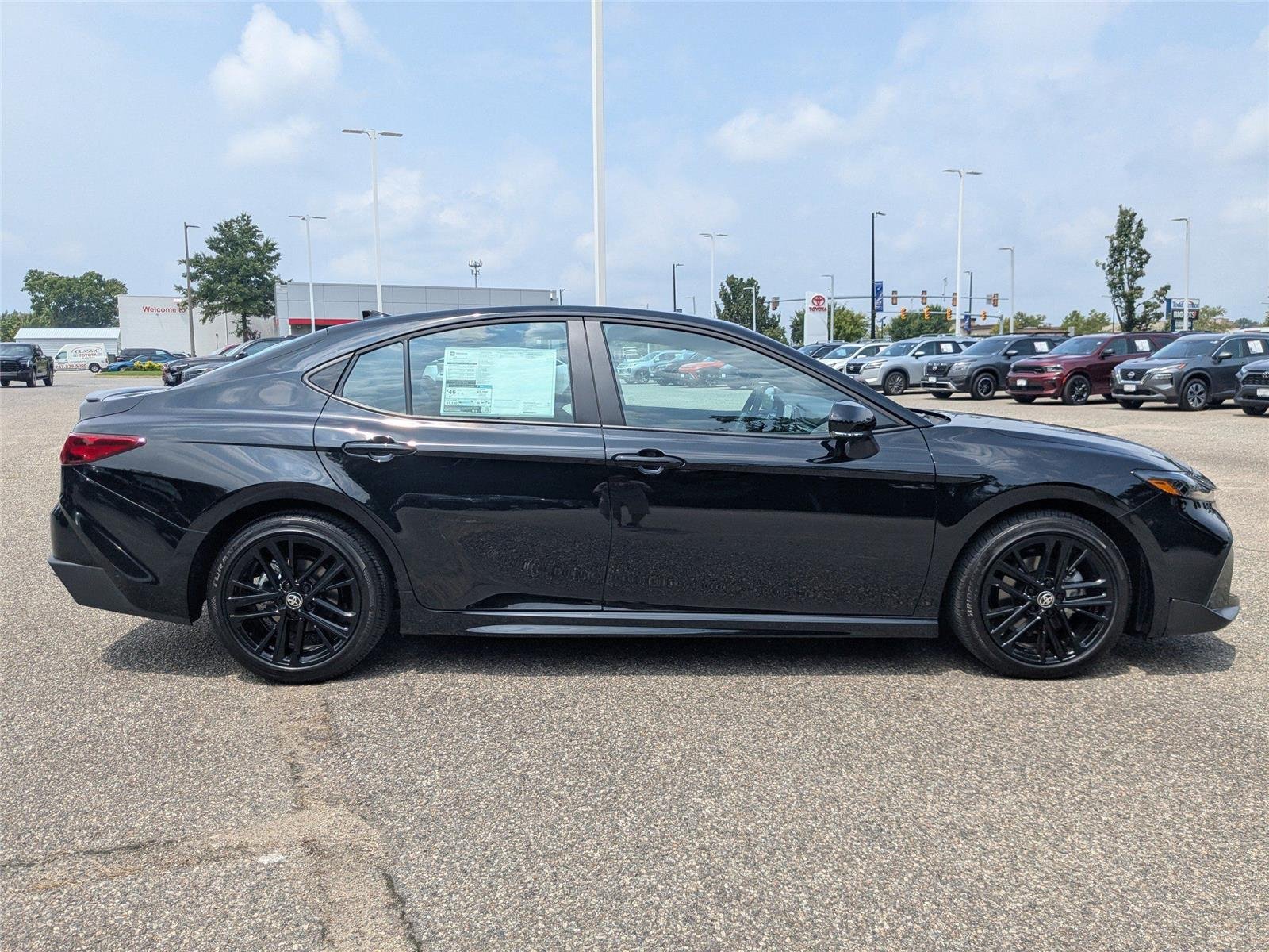 Used 2026 Midnight Black Metallic Toyota SE image 3