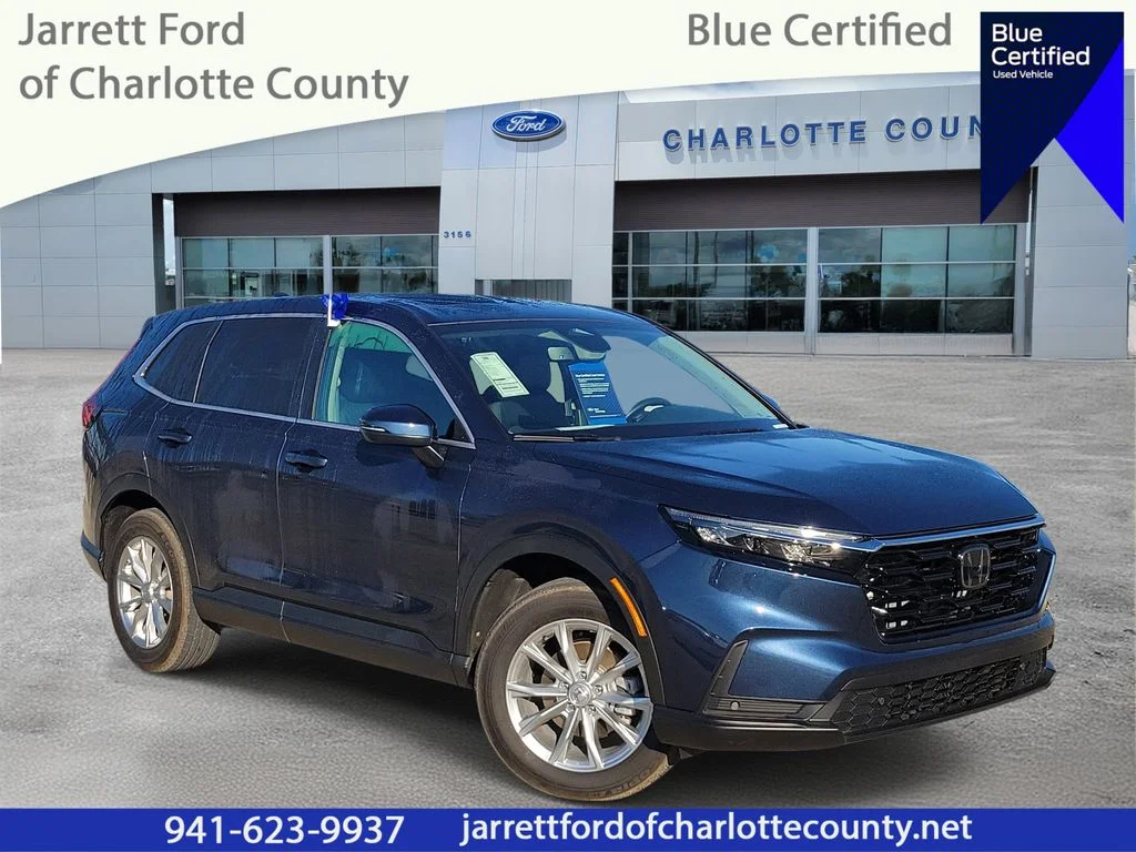 Certified Used 2025 Blue Honda EX-L image 1