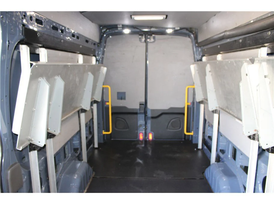 Used 2020 Gray Ford Extended Length High Roof Van 3D image 18