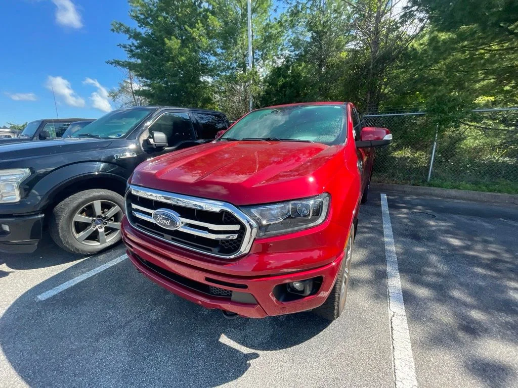 Used 2020 Red Ford Lariat image 2