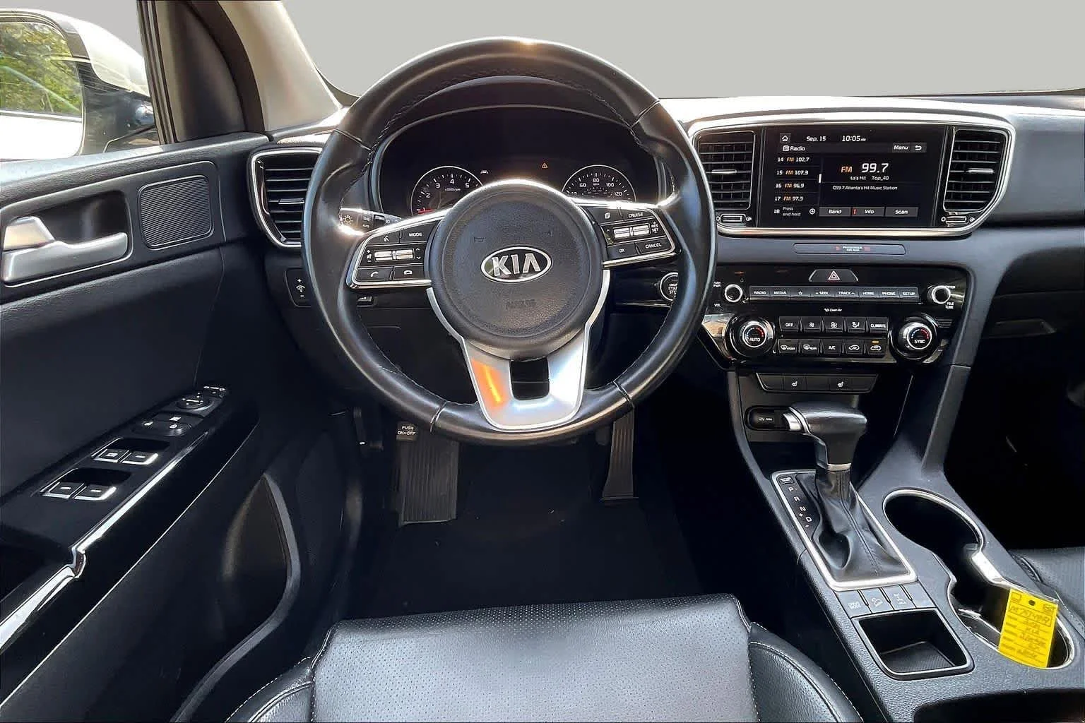 Used 2021 Snow White Pearl Kia EX image 6