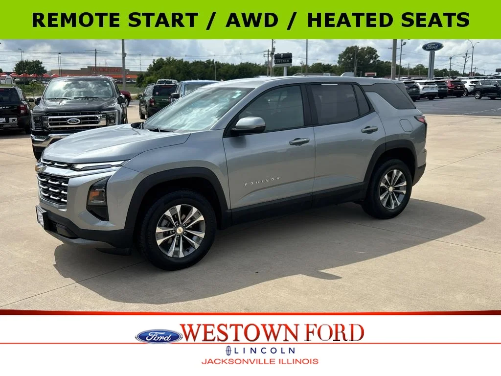 Used 2026 Sterling Gray Metallic Chevrolet AWD LT image 1