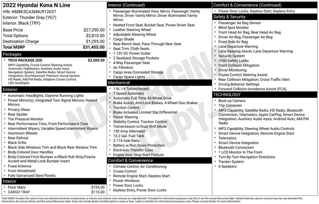 Used 2022 Gray Hyundai N Line image 6