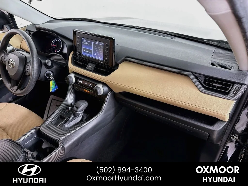 Used 2020 Midnight Black Metallic Toyota LE image 26