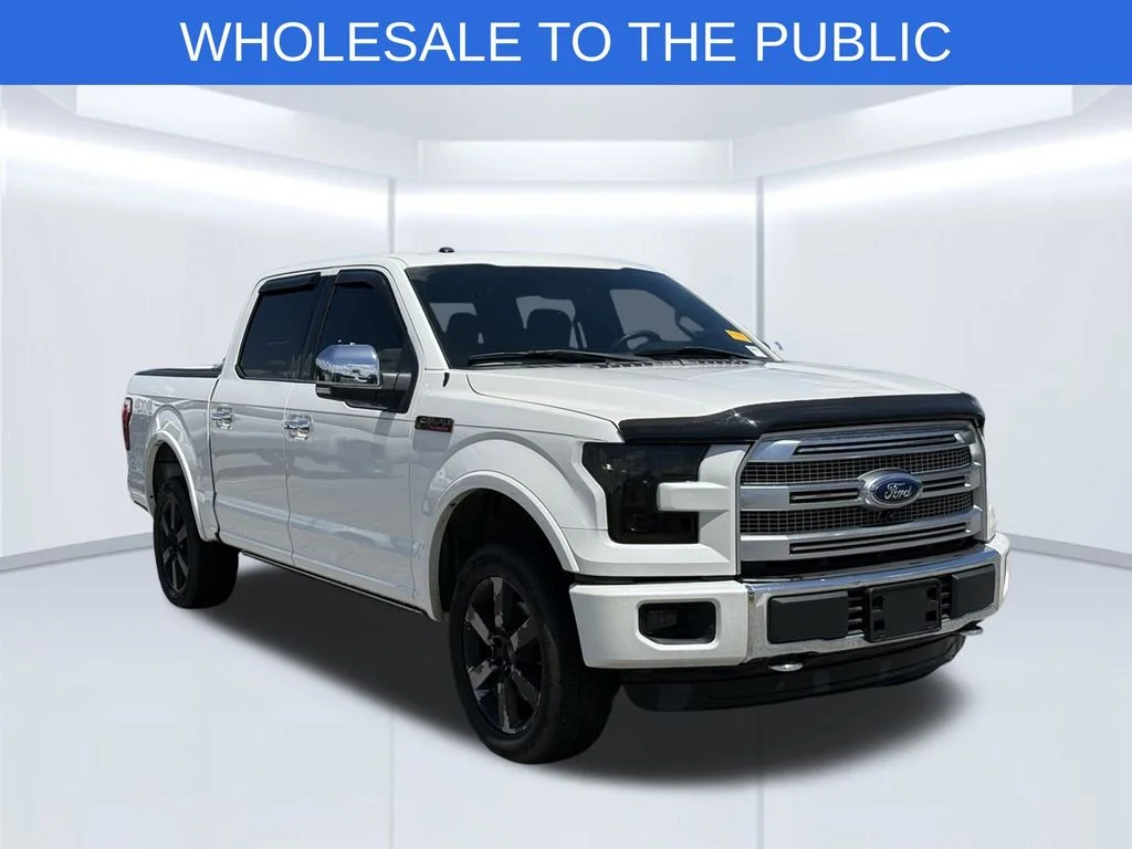 Used 2016 White Ford Platinum image 28