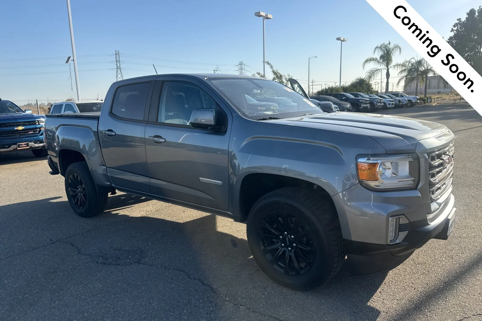 Used 2022 Gray GMC Elevation image 1