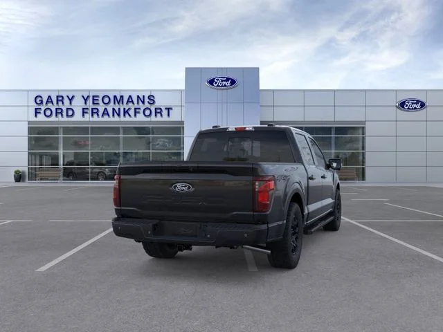 New 2026 Agate Black Metallic Ford XLT image 8