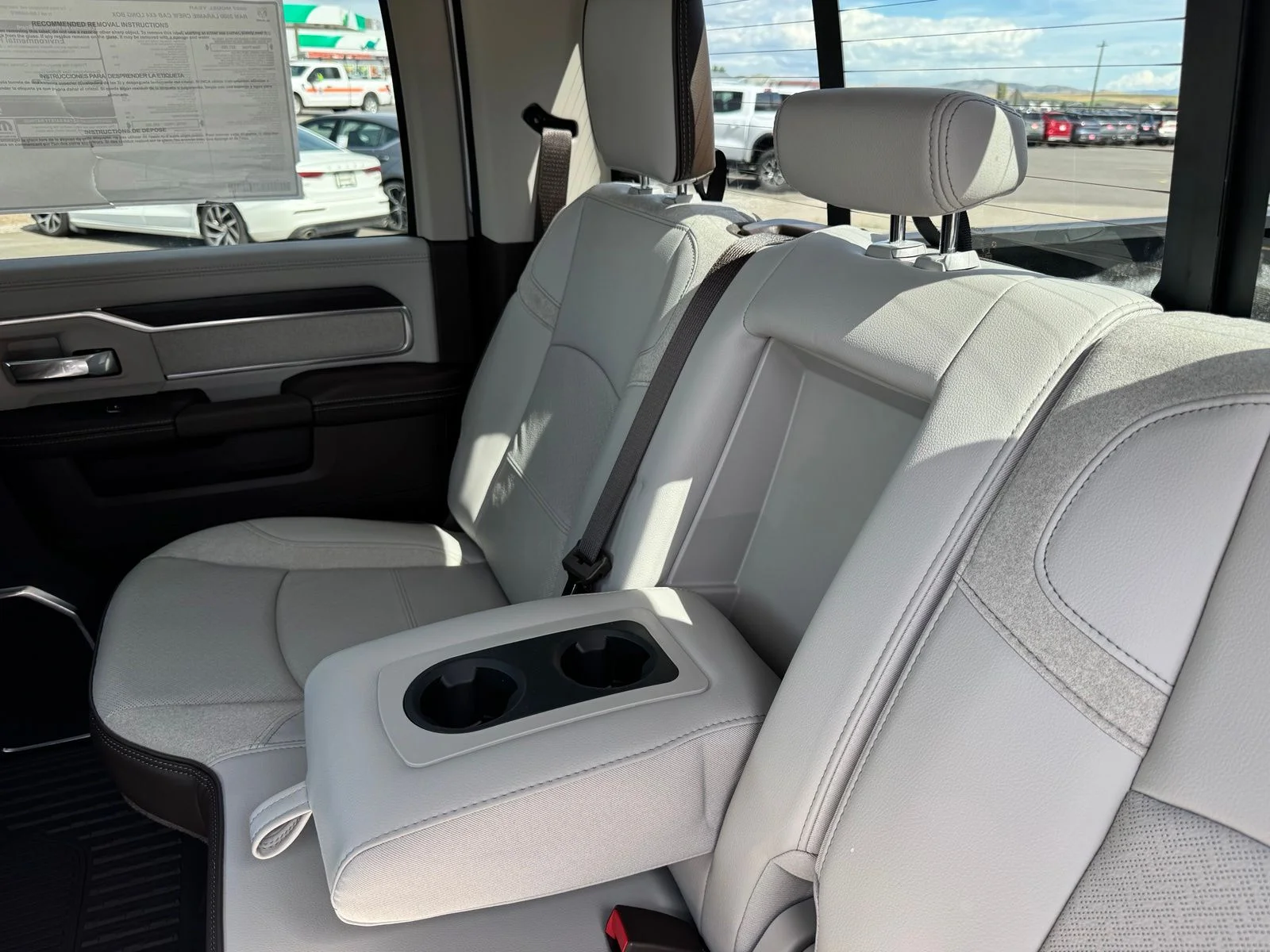 New 2027 Bright White Clearcoat RAM Laramie image 36