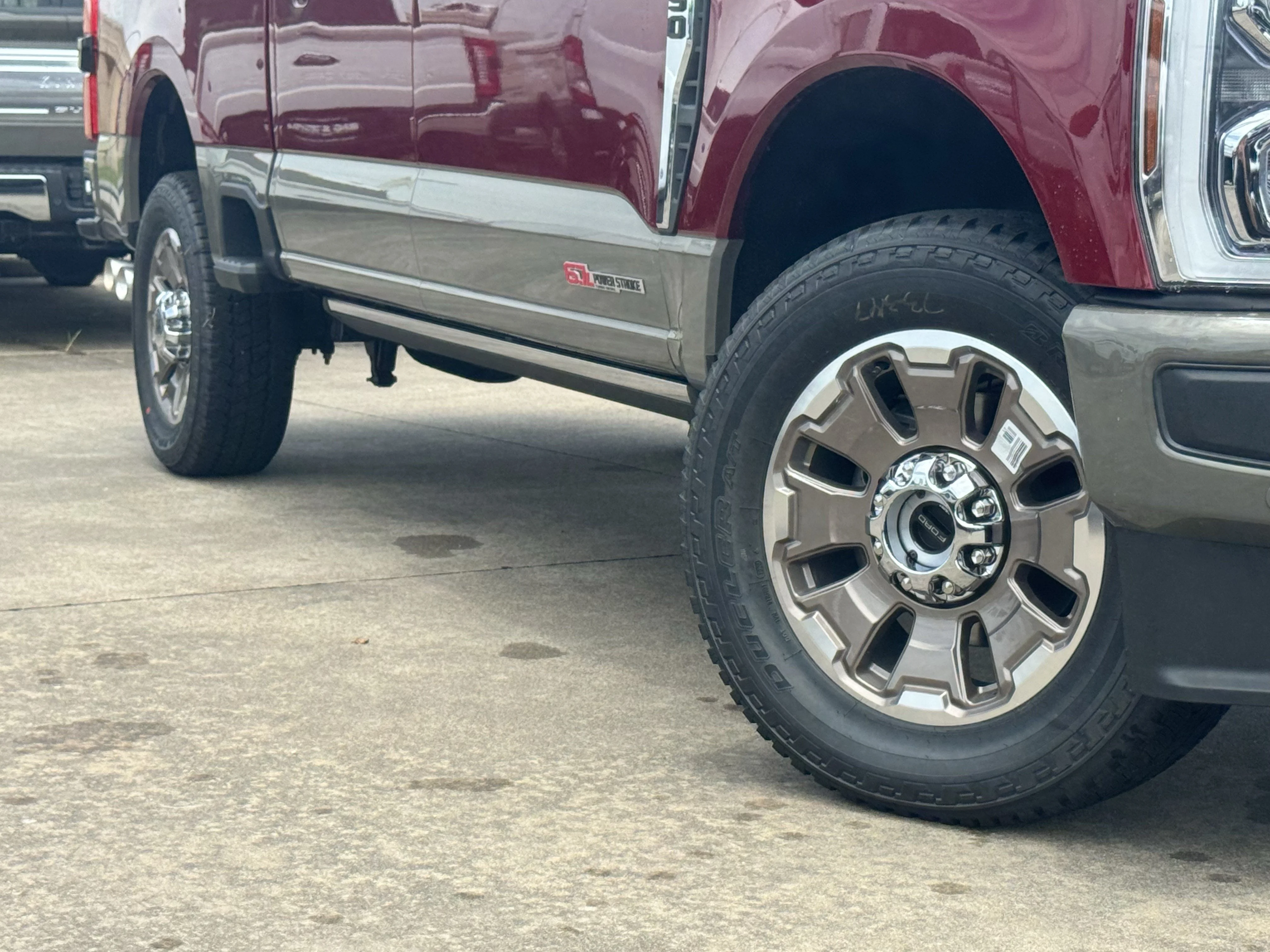 New 2026 Ruby Red Metallic Tinted Clearcoat Ford King Ranch image 3