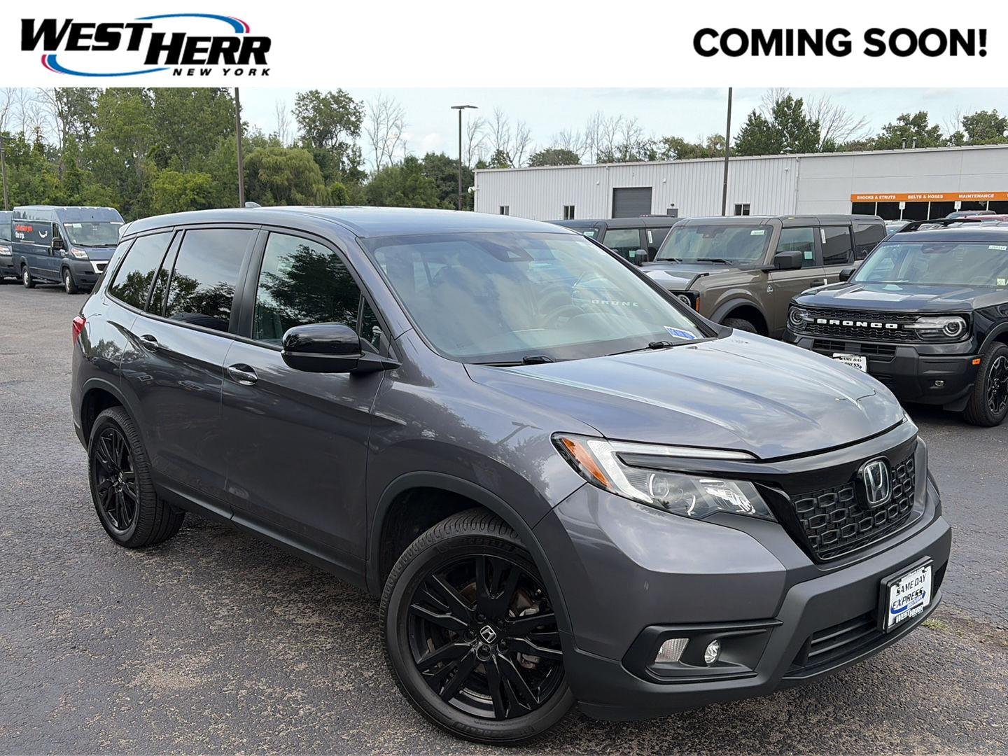 Used 2021 Modern Steel Metallic Honda Sport image 1