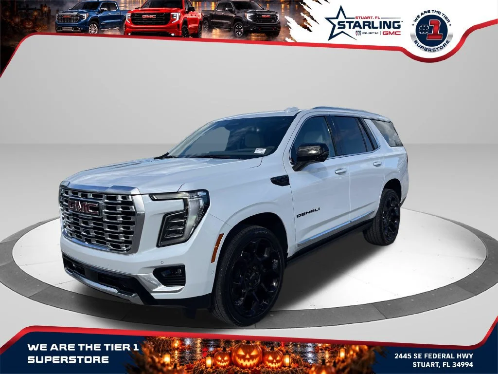 New 2027 Glacier White Tricoat GMC Denali image 1