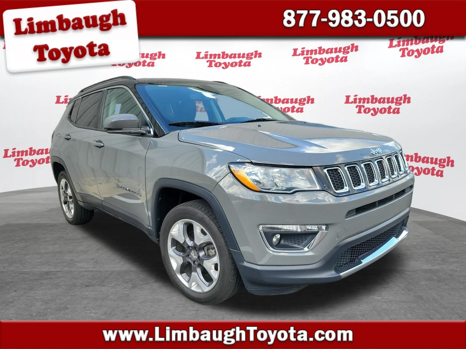 Used 2020 Sting-Gray Clearcoat Jeep Limited image 1