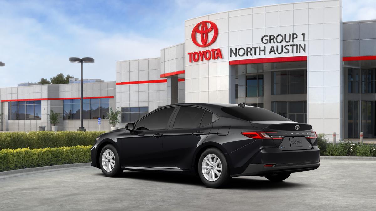 New 2026 Midnight Black Metallic Toyota LE image 6
