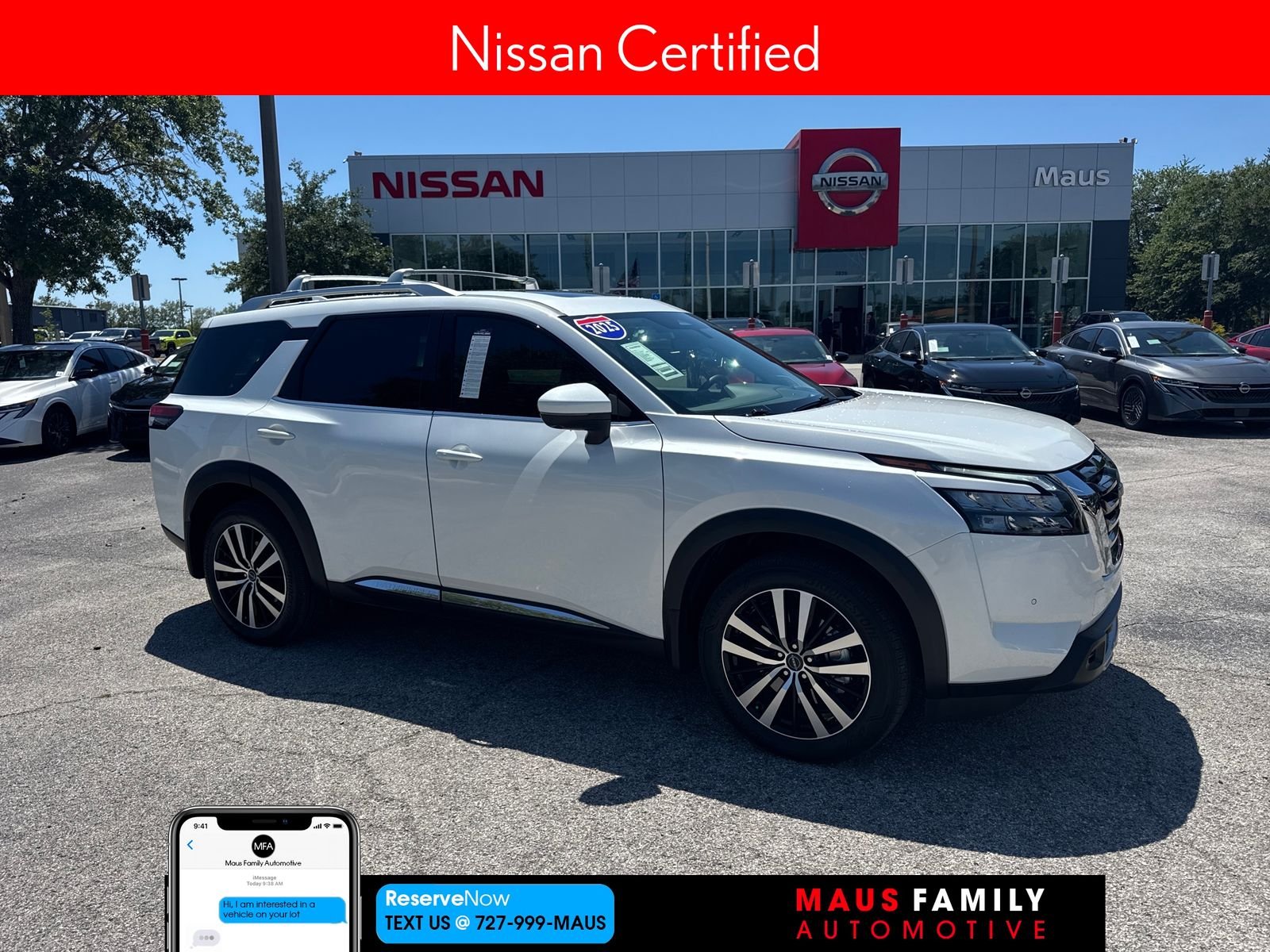 2025 Nissan Pathfinder Platinum 2WD's photo