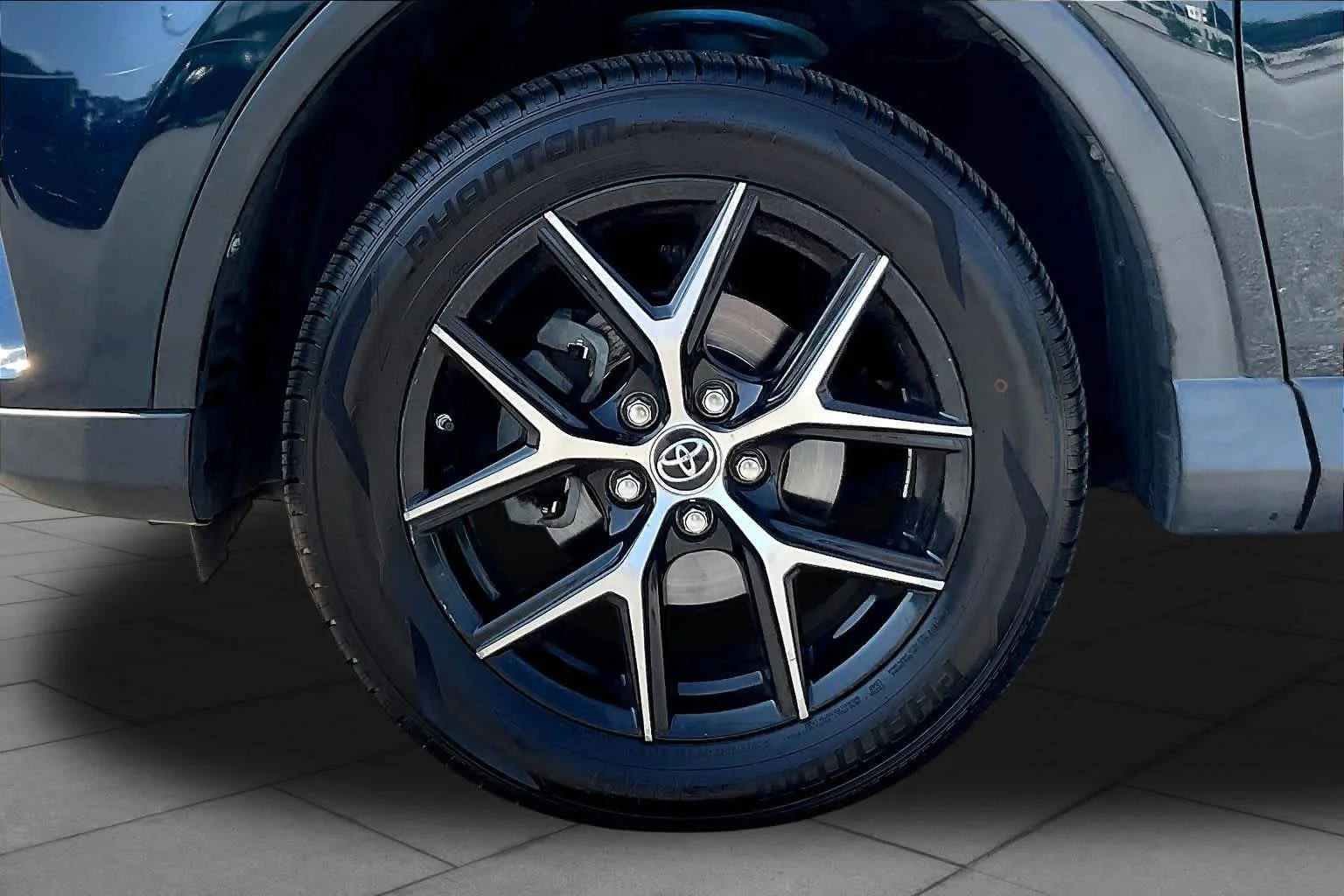 Used 2017 Galactic Aqua Mica Toyota SE image 11