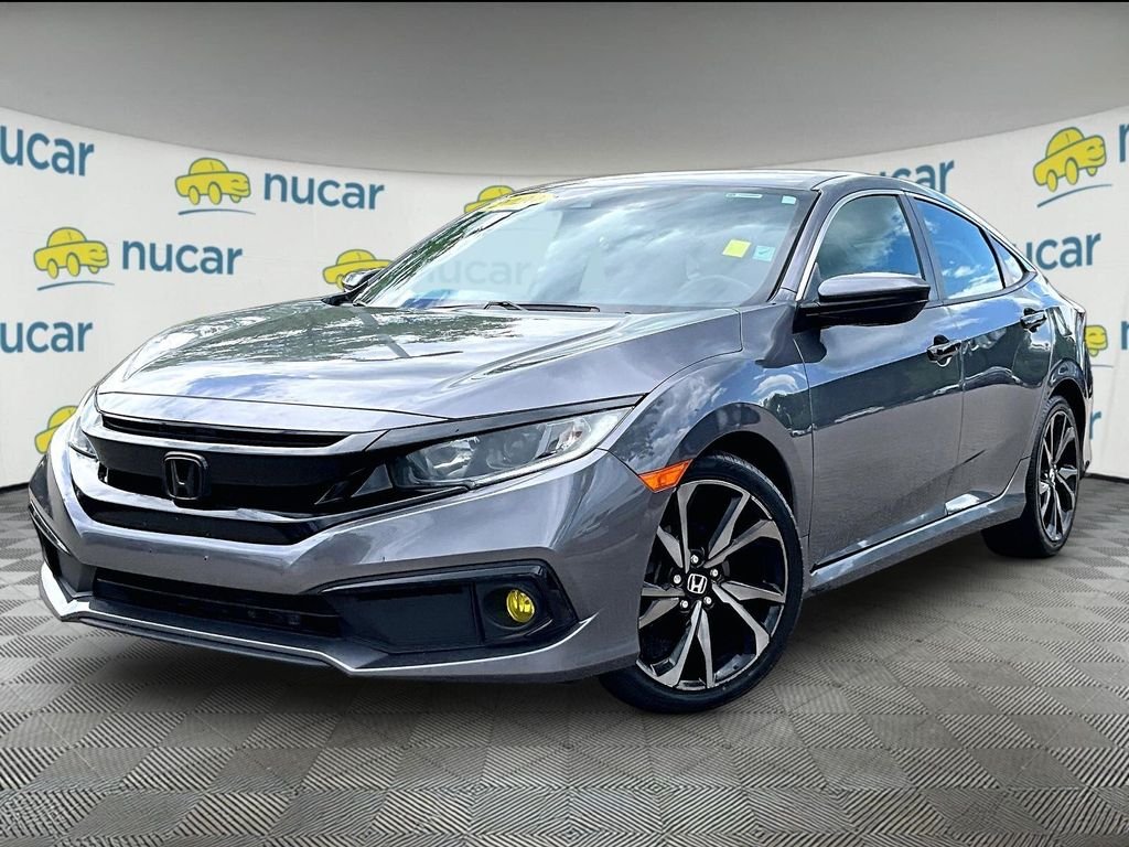 Used 2020 Gray Honda Sport image 3