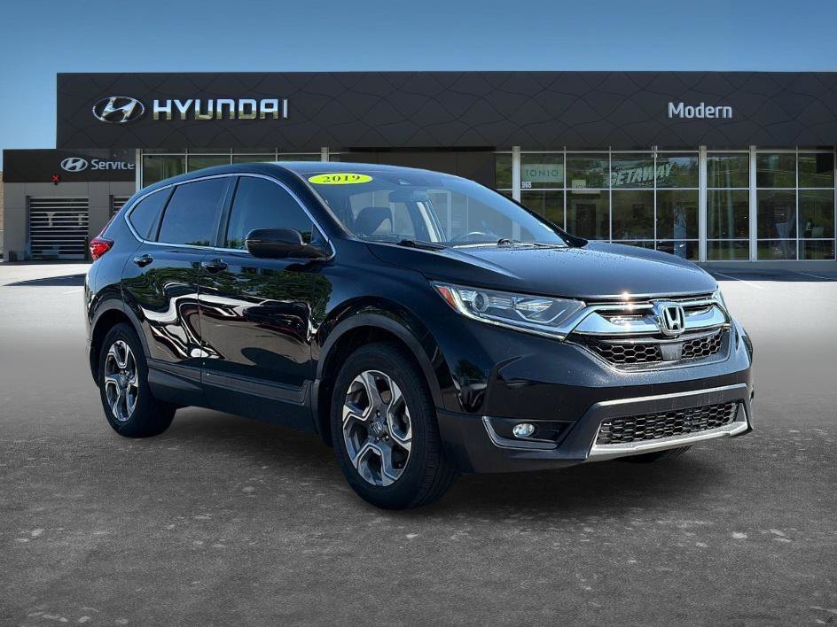 Used 2019 Crystal Black Pearl Honda EX image 3