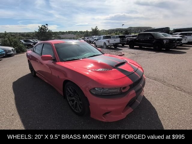 Used 2016 Orange Dodge SRT Hellcat image 3