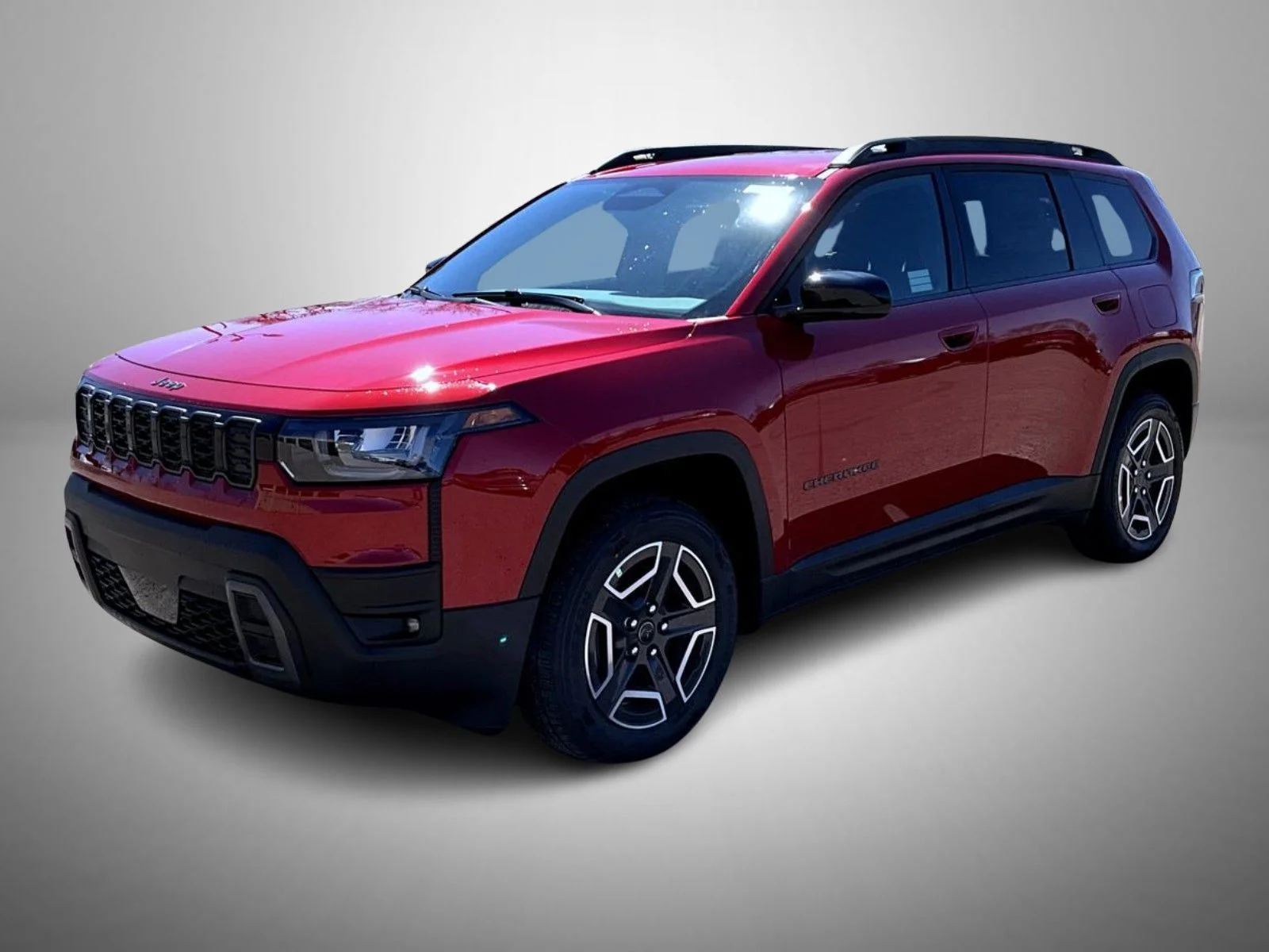 New 2026 Red Jeep Laredo image 1