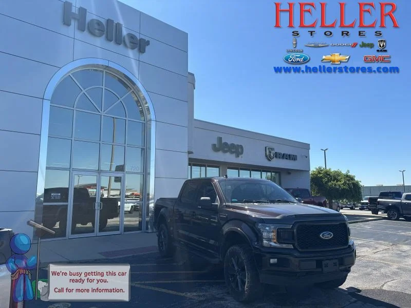 Used 2018 Magma Red Metallic Ford XLT image 1