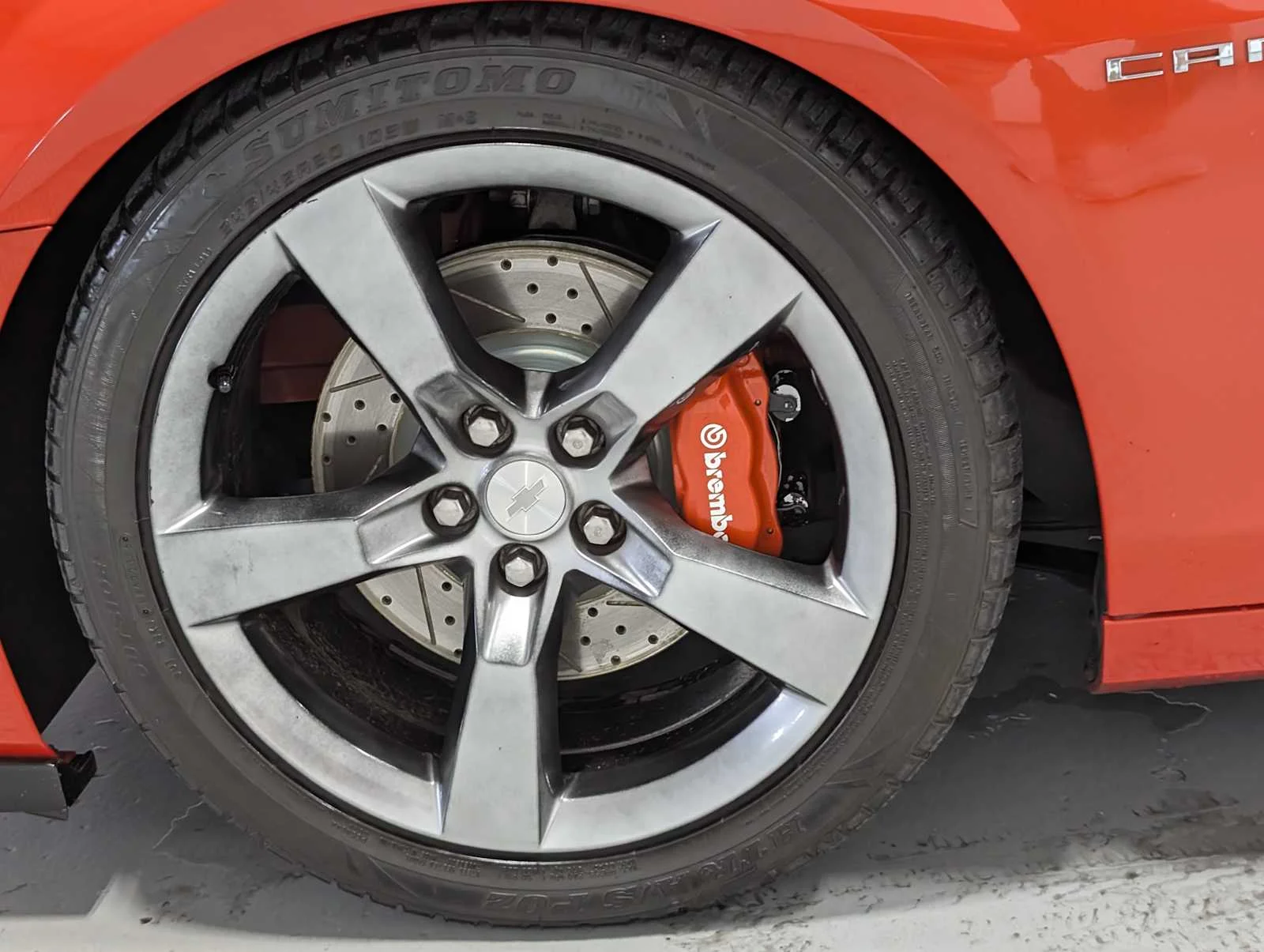 Used 2011 Inferno Orange Metallic Chevrolet 1SS image 4