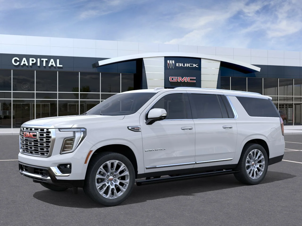 New 2026 Glacier White Tricoat GMC Denali image 3