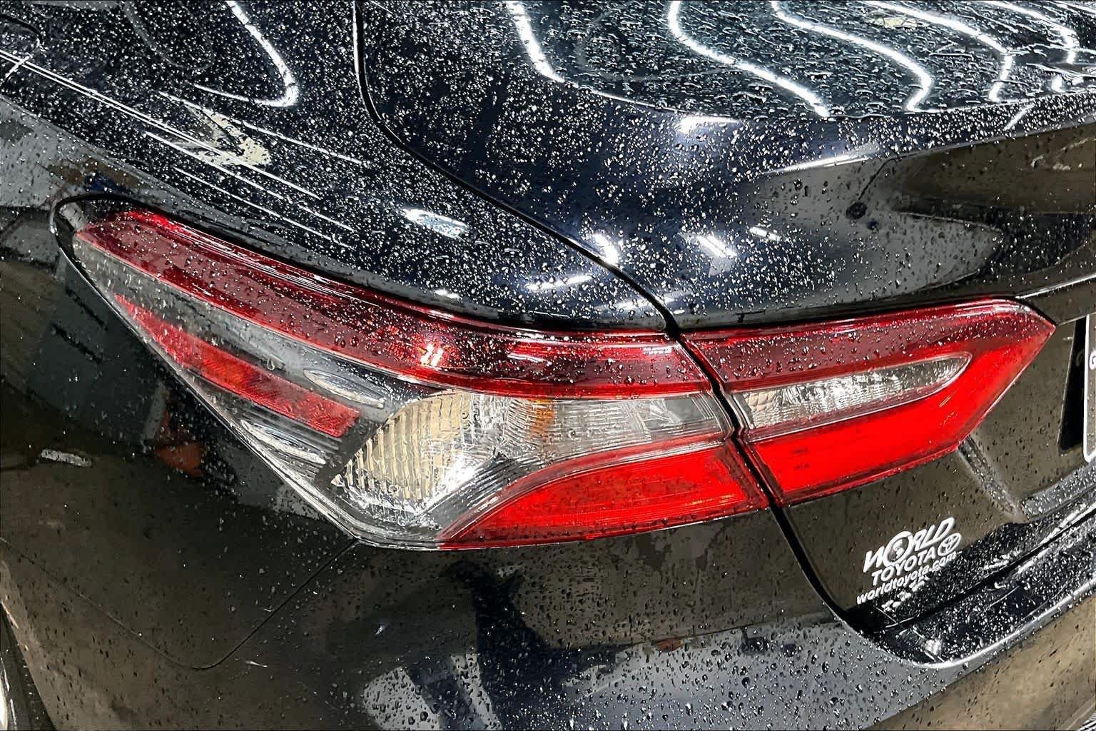 Used 2024 Midnight Black Metallic Toyota LE image 29