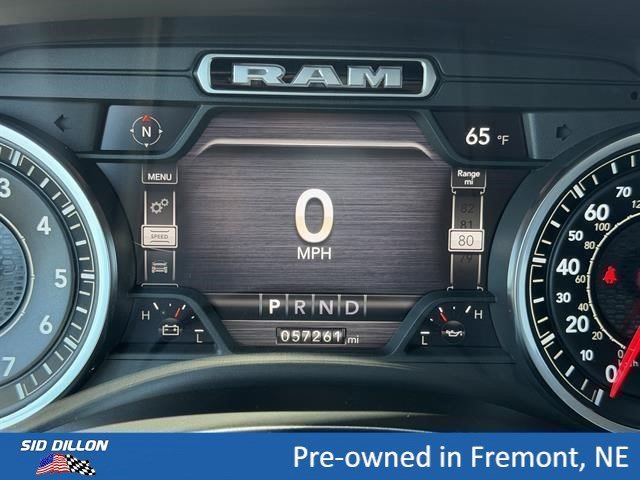 Used 2021 Granite Crystal Metallic Clearcoat Ram Big Horn image 17