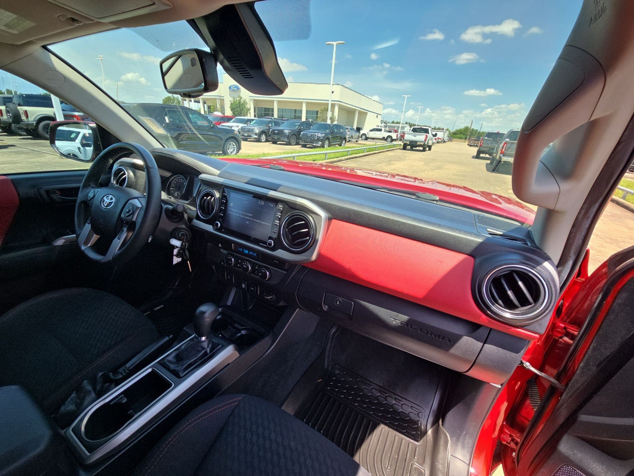 Used 2021 Barcelona Red Metallic Toyota SR5 image 28