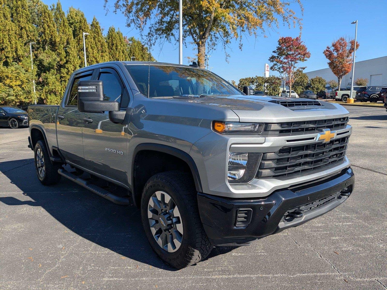 Used 2025 Sterling Gray Metallic Chevrolet Custom image 3