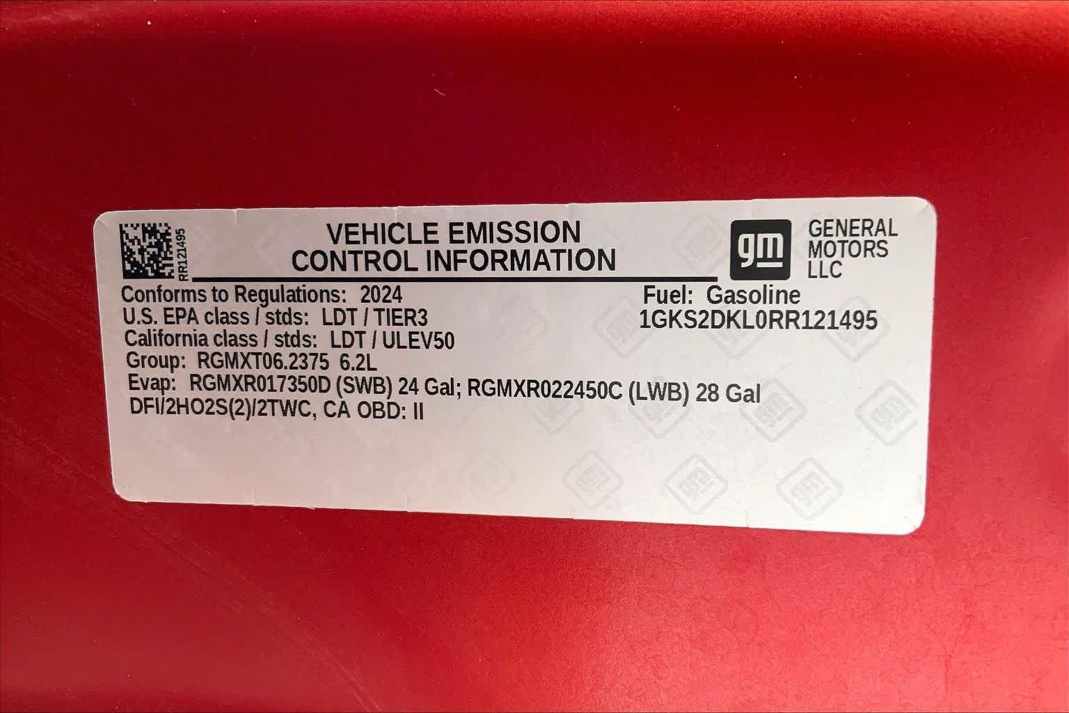 Used 2024 Volcanic Red Tintcoat GMC Denali image 33