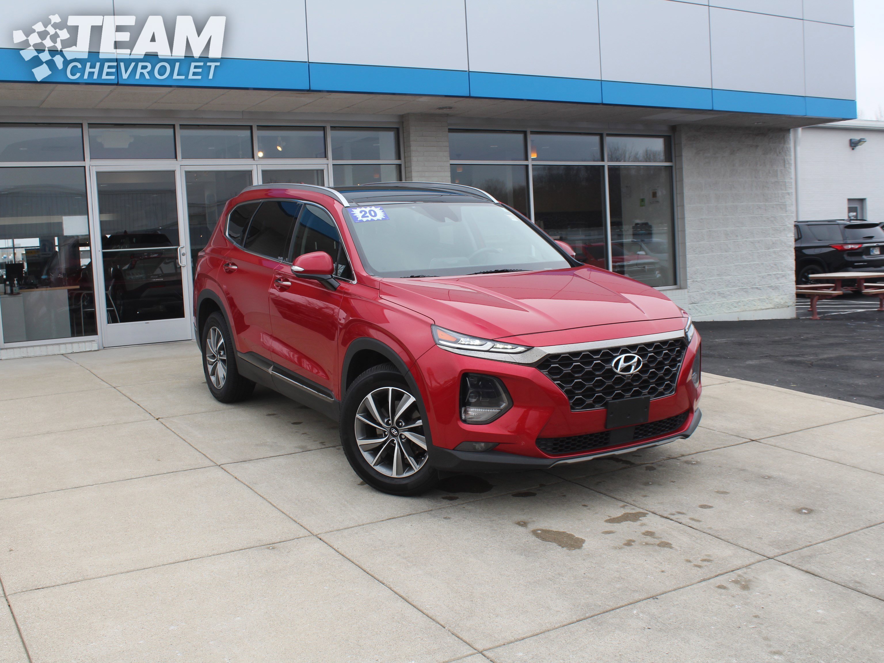 Used 2020 Hyundai Santa Fe Limited with VIN 5NMS53AD4LH294598 for sale in Valparaiso, IN