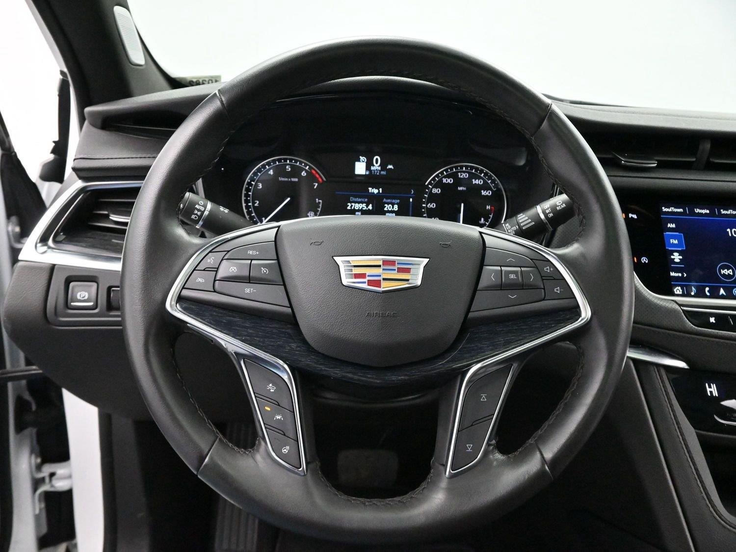 Used 2023 CRYSTAL WHITE TRICOAT Cadillac FWD Premium Luxury image 14