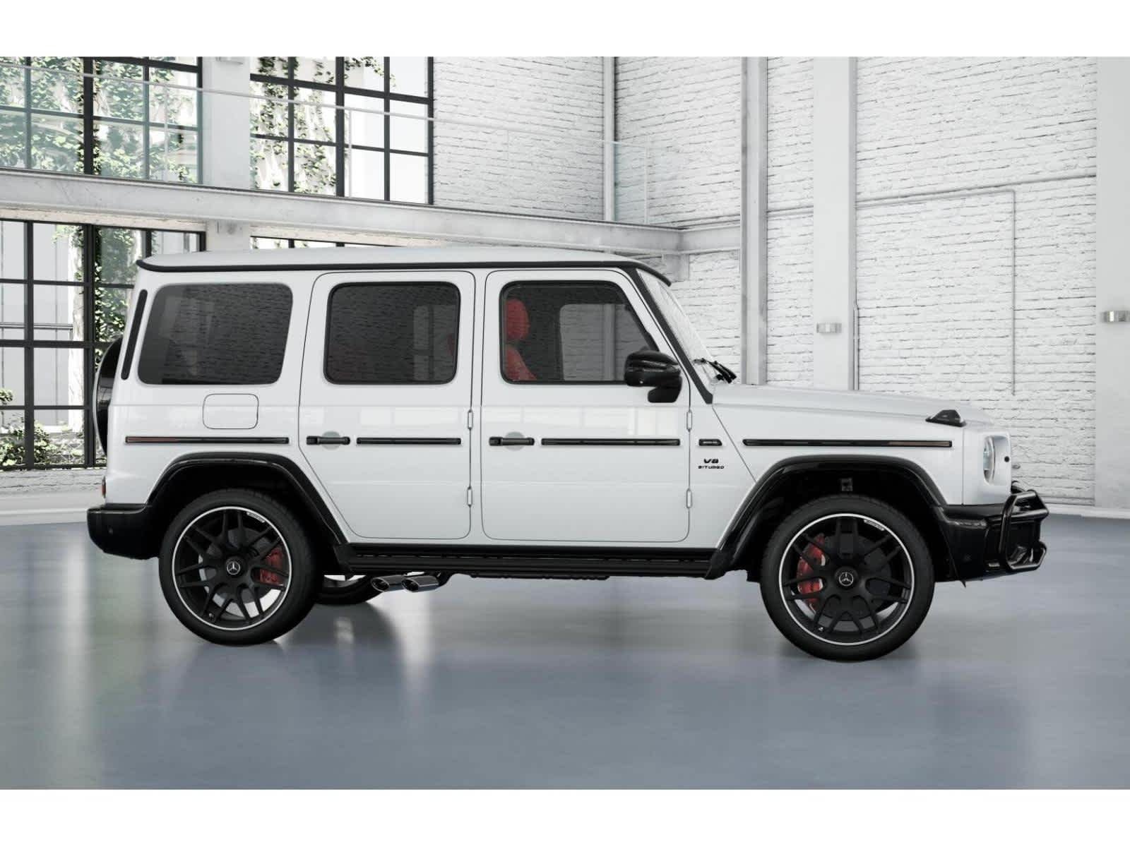 New 2026 MANUFAKTUR Moonlight White Metallic Mercedes-Benz AMG® G 63 SUV image 55