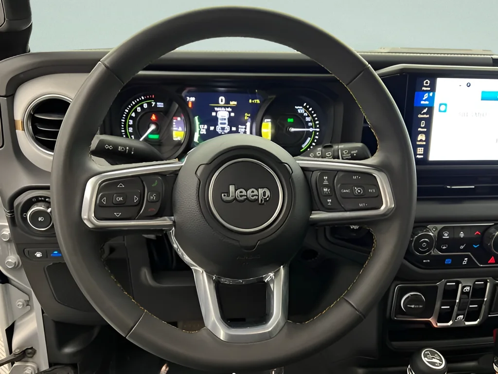Used 2024 Silver Zynith Clearcoat Jeep Sahara 4xe image 6