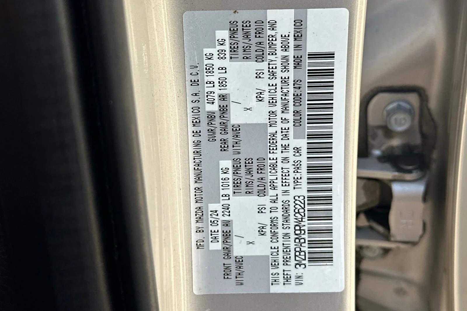 Used 2024 Quartz Metallic Mazda 2.5 S Select Sport Base image 29