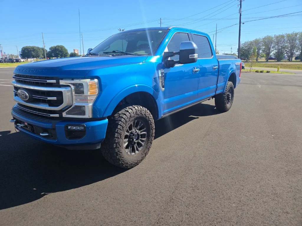Used 2020 Blue Ford Platinum image 10