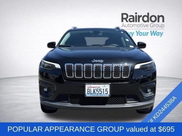 Used 2019 Jeep Cherokee Latitude with VIN 1C4PJMCB8KD244538 for sale in Arlington, WA