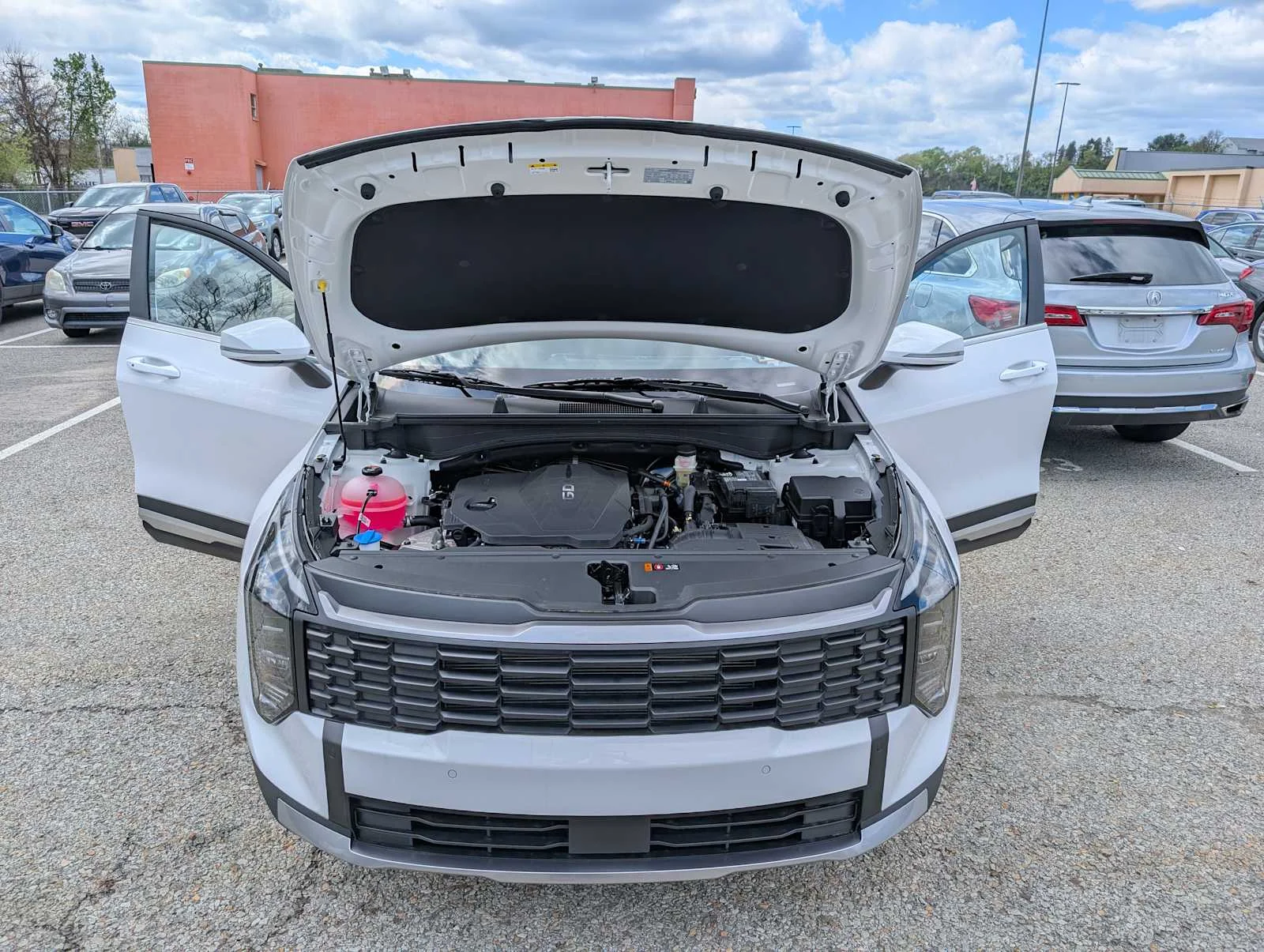 New 2026 Glacial White Pearl Kia LX image 10
