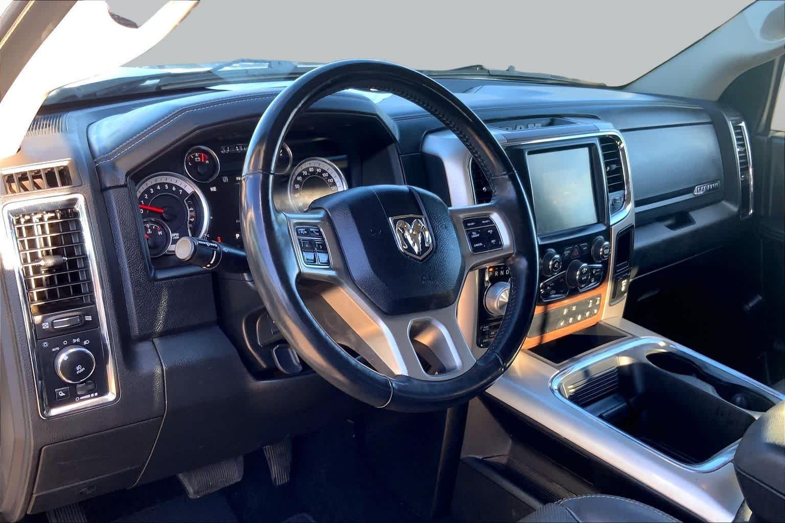 Used 2017 Bright Silver Metallic Clearcoat Ram Laramie image 16