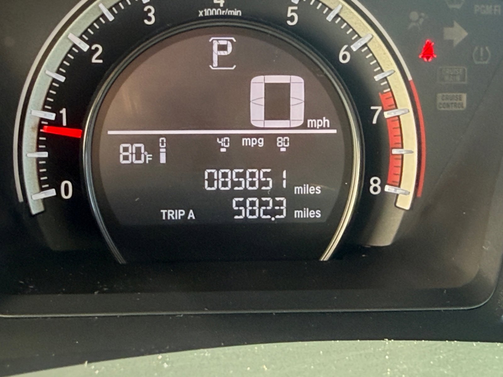 Used 2016 Red Honda LX image 16