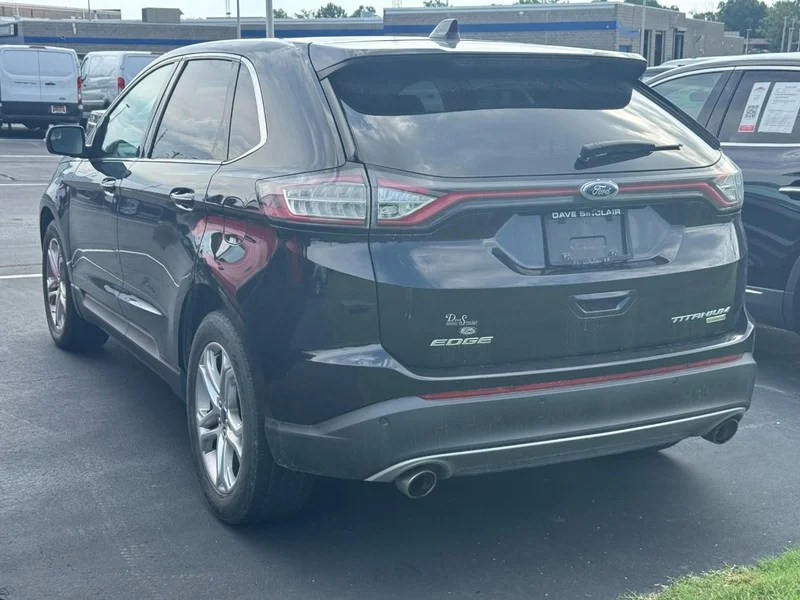 Used 2018 Shadow Black Ford Titanium image 4