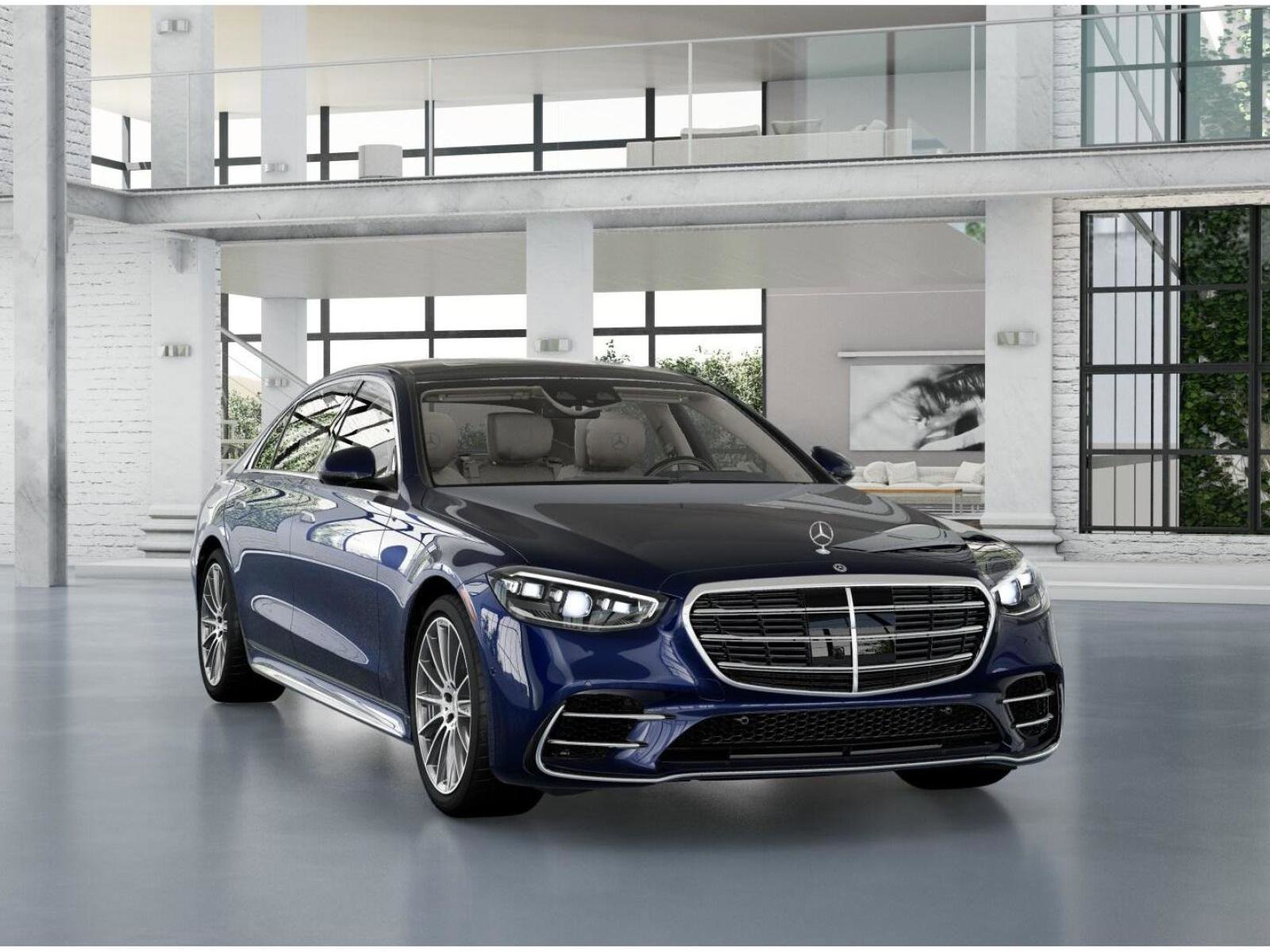 New 2026 MANUFAKTUR Mystic Blue Metallic Mercedes-Benz S 580 image 9