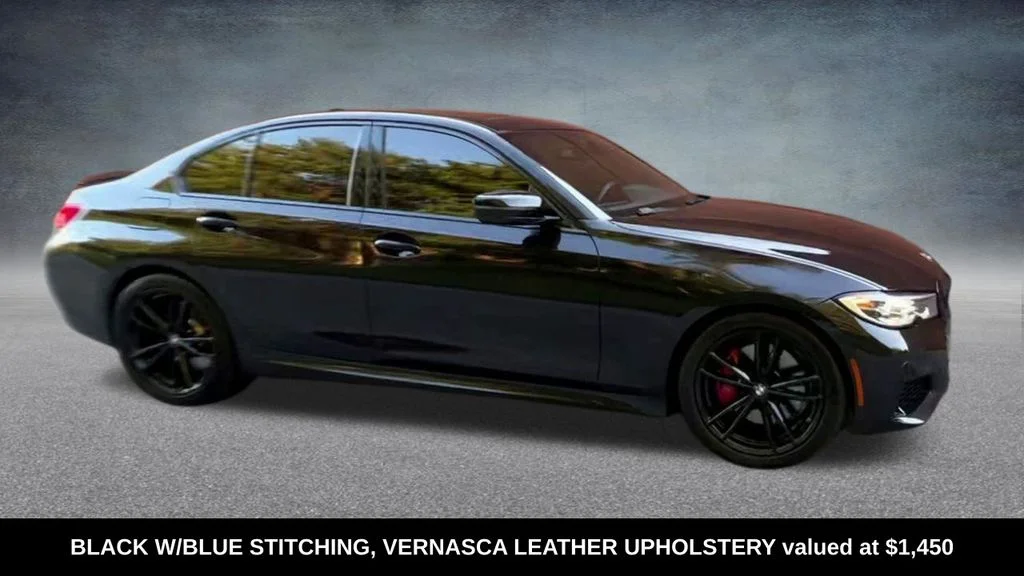 Used 2021 Black BMW M340i xDrive image 2